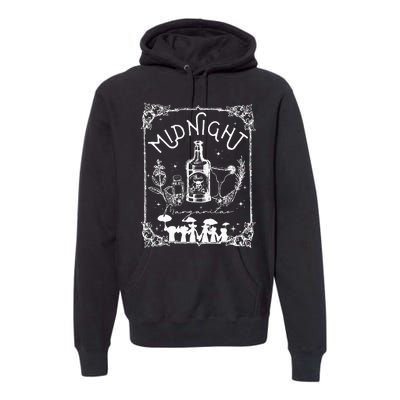 Midnight Margaritas Practical Magic Halloween Cocktails Premium Hoodie