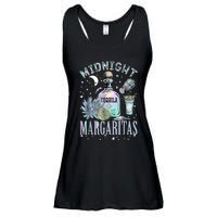 Midnight Margaritas Practical Magic Halloween Cocktails Ladies Essential Flowy Tank