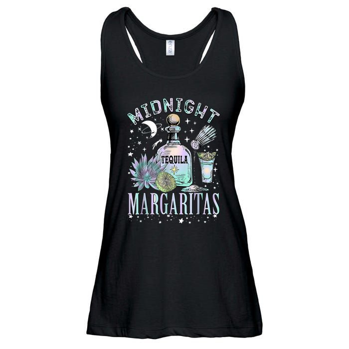 Midnight Margaritas Practical Magic Halloween Cocktails Ladies Essential Flowy Tank