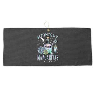 Midnight Margaritas Practical Magic Halloween Cocktails Large Microfiber Waffle Golf Towel