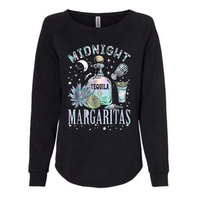 Midnight Margaritas Practical Magic Halloween Cocktails Womens California Wash Sweatshirt