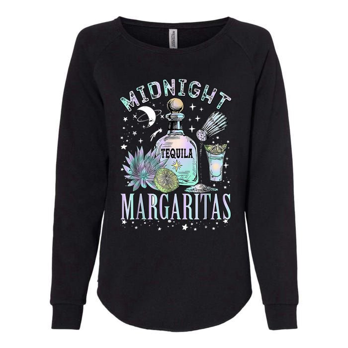 Midnight Margaritas Practical Magic Halloween Cocktails Womens California Wash Sweatshirt