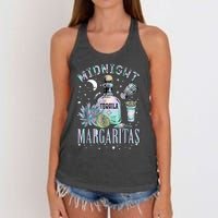 Midnight Margaritas Practical Magic Halloween Cocktails Women's Knotted Racerback Tank