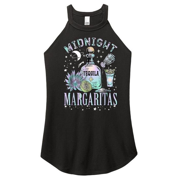 Midnight Margaritas Practical Magic Halloween Cocktails Women's Perfect Tri Rocker Tank