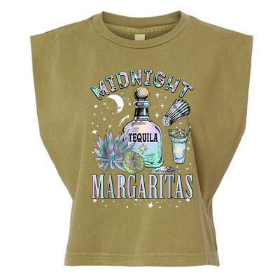 Midnight Margaritas Practical Magic Halloween Cocktails Garment-Dyed Women's Muscle Tee