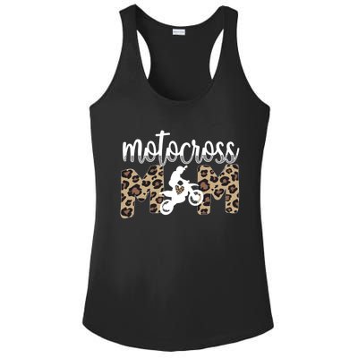 Motocross Mom Proud Motocross Mama Funny Gift Ladies PosiCharge Competitor Racerback Tank