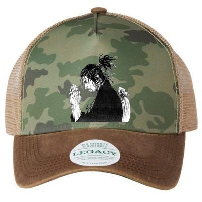 Miyamoto Musashi Praying Legacy Tie Dye Trucker Hat