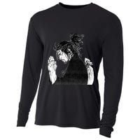 Miyamoto Musashi Praying Cooling Performance Long Sleeve Crew