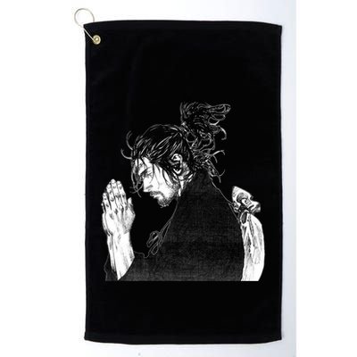 Miyamoto Musashi Praying Golf Towel