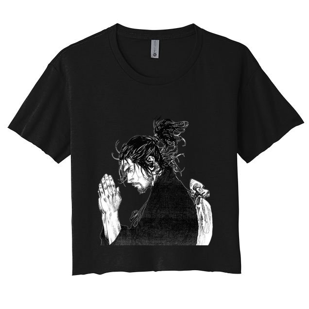 Miyamoto Musashi Praying Crop Top
