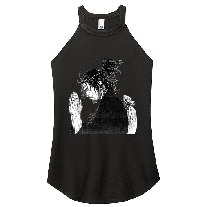Miyamoto Musashi Praying Women's Perfect Tri Rocker Tank