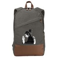 Miyamoto Musashi Praying Cotton Canvas Backpack