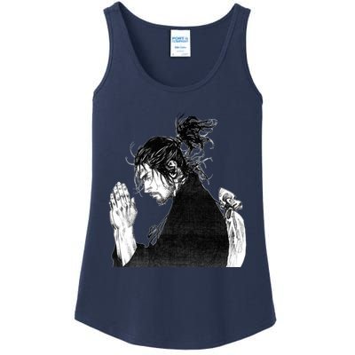 Miyamoto Musashi Praying Ladies Essential Tank