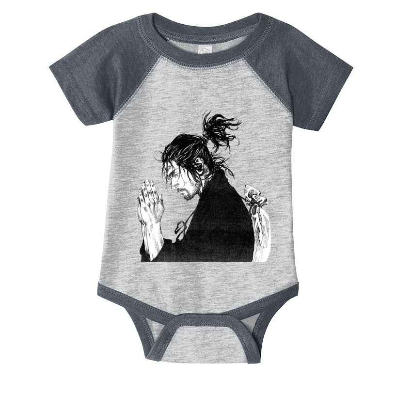 Miyamoto Musashi Praying Infant Baby Jersey Bodysuit