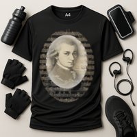 Mozart Mozart Portrait Classical Music Lover Gift Cooling Performance Crew T-Shirt