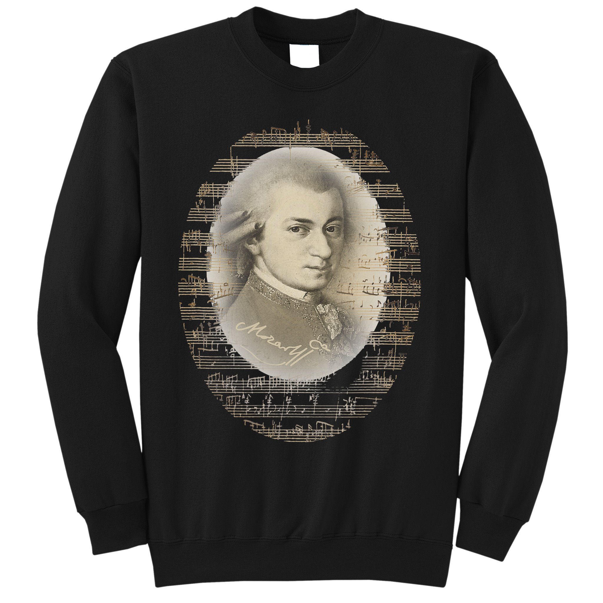 Mozart Mozart Portrait Classical Music Lover Gift Sweatshirt