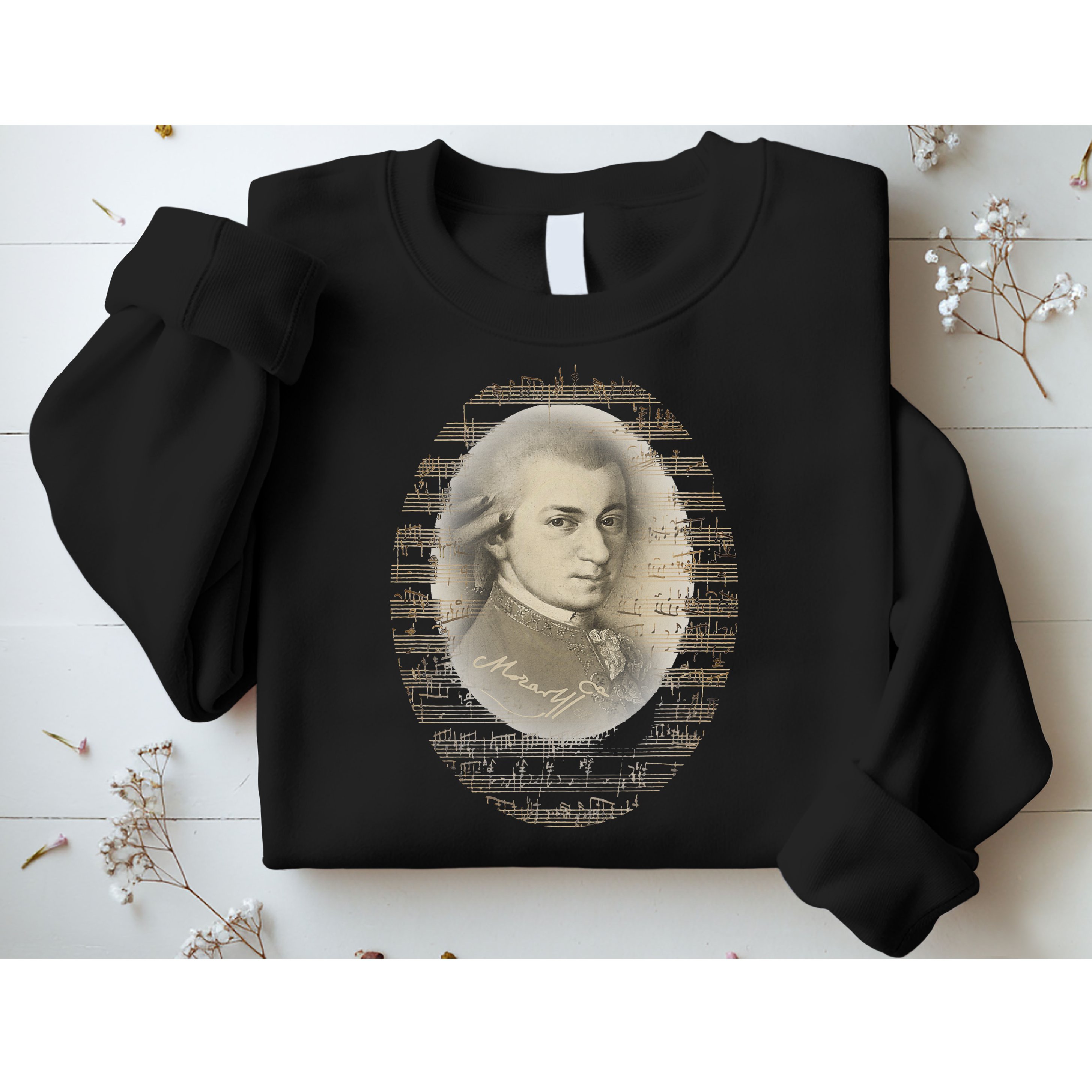 Mozart Mozart Portrait Classical Music Lover Gift Sweatshirt