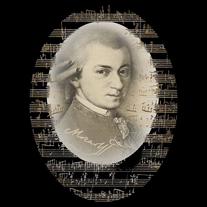 Mozart Mozart Portrait Classical Music Lover Gift Impact Tech Backpack