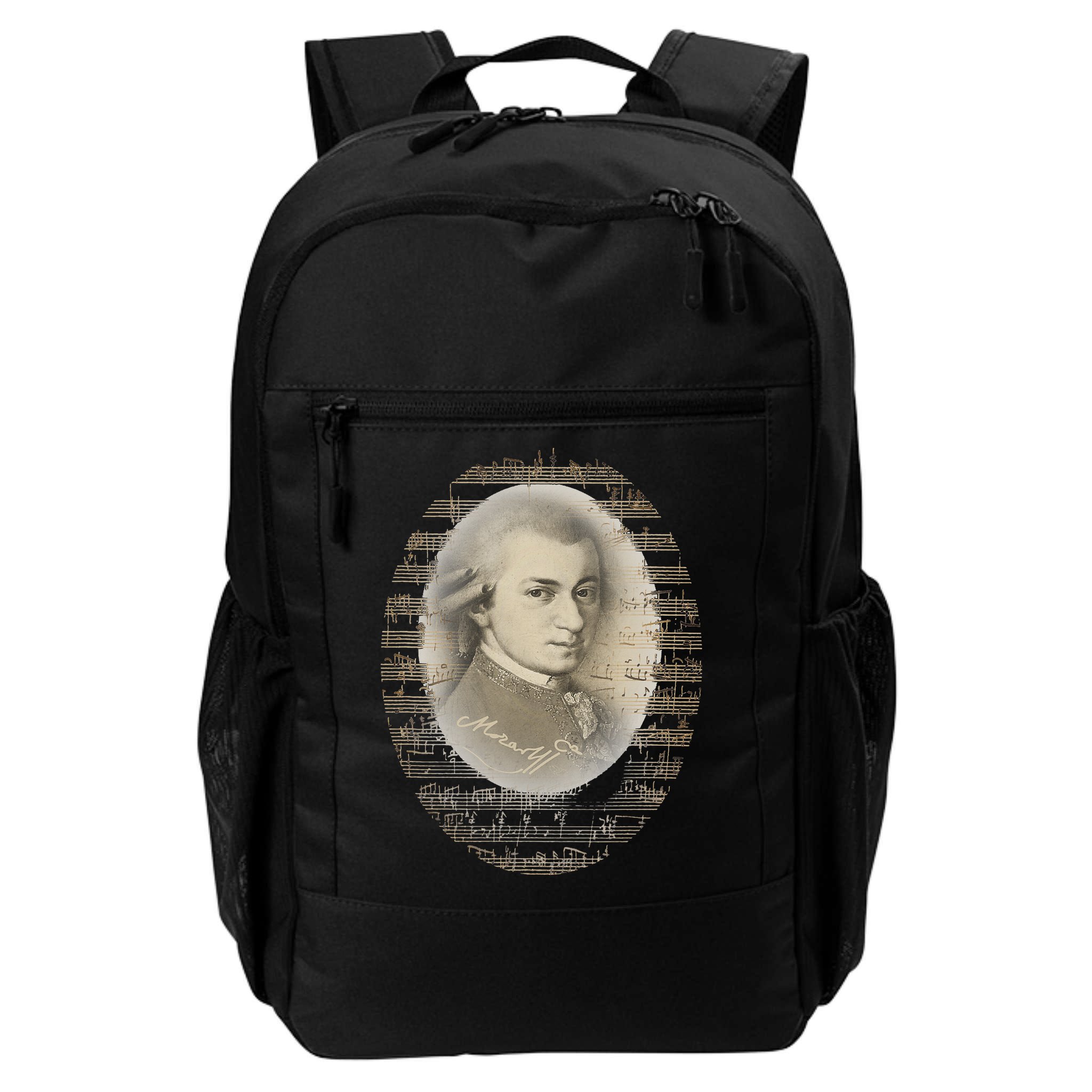 Mozart Mozart Portrait Classical Music Lover Gift Backpack