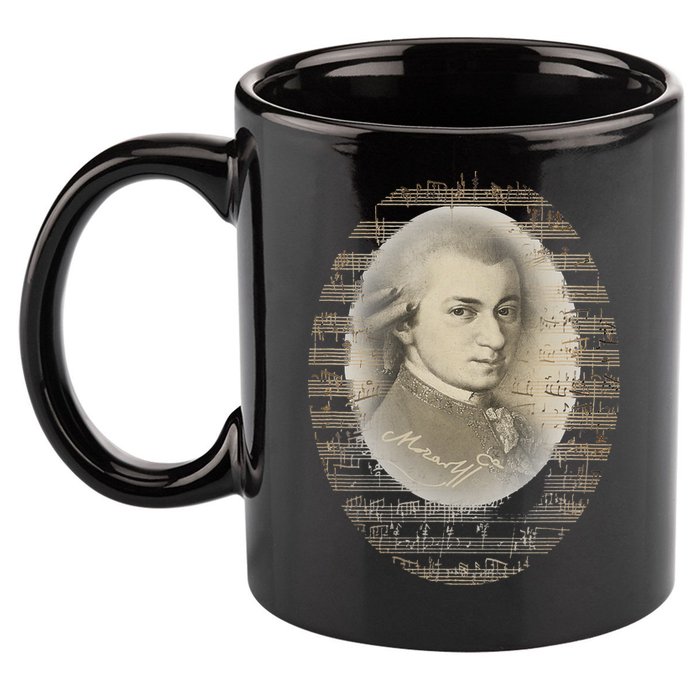 Mozart Mozart Portrait Classical Music Lover Gift 11oz C Handle Ceramic Mug