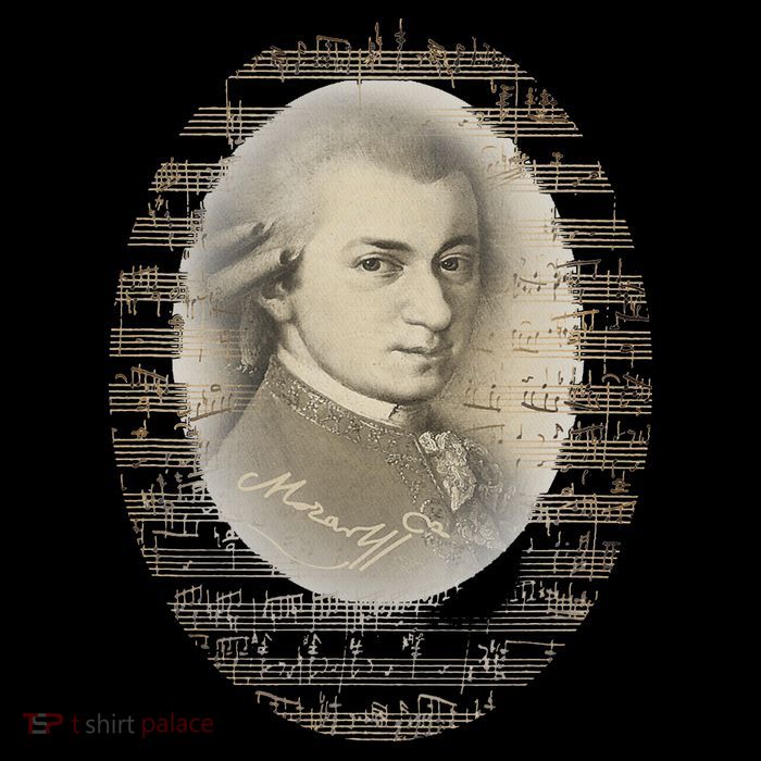 Mozart Mozart Portrait Classical Music Lover Gift 16 in Basic Backpack