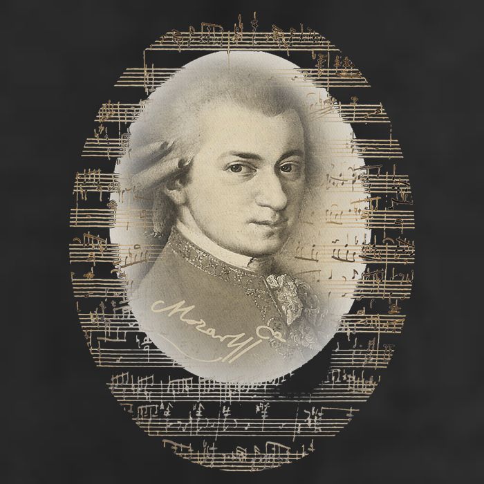 Mozart Mozart Portrait Classical Music Lover Gift Hat