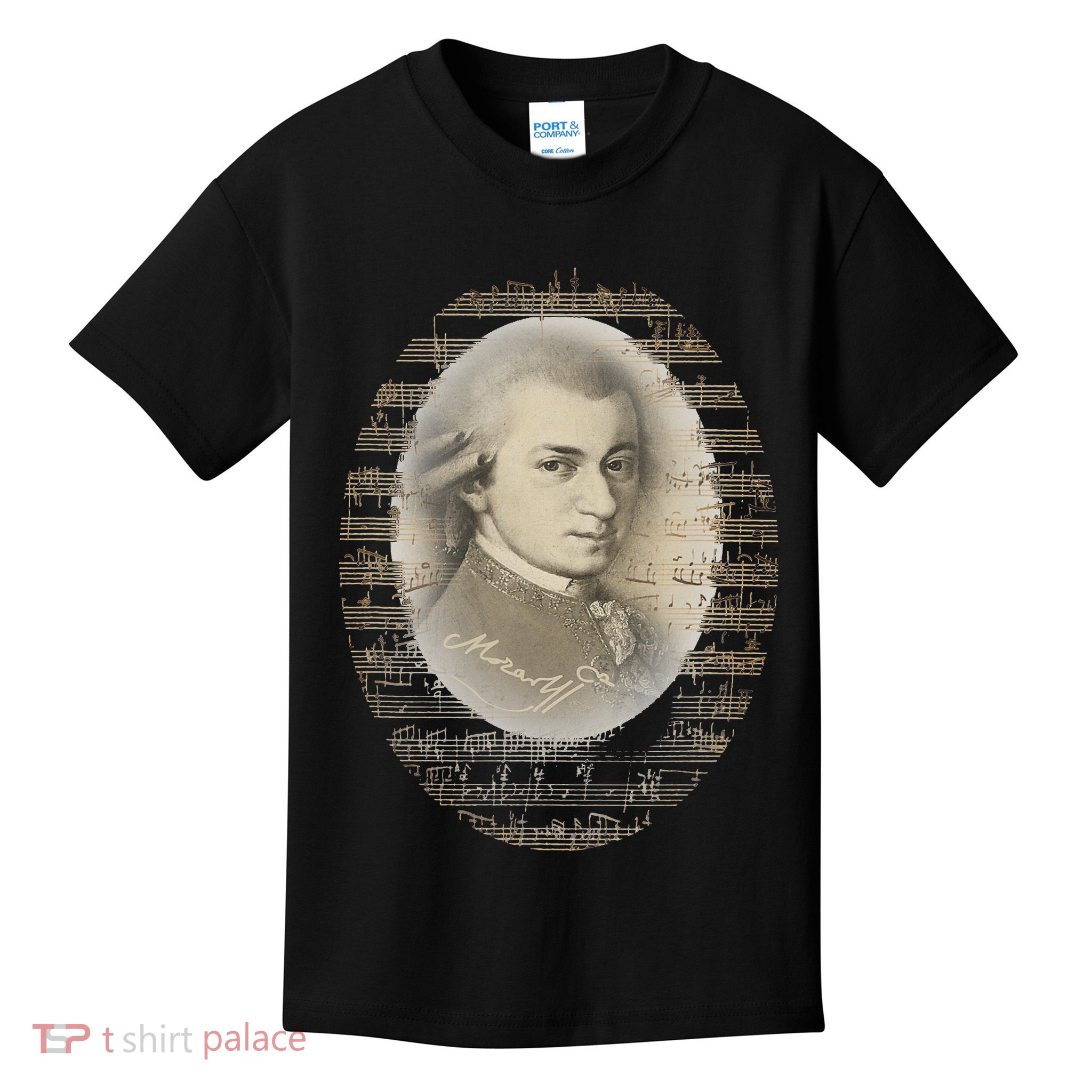 Mozart Mozart Portrait Classical Music Lover Gift Kids T-Shirt