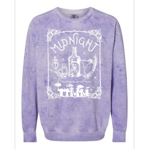 Midnight Margaritas Practical Magic Halloween Cocktails Colorblast Crewneck Sweatshirt