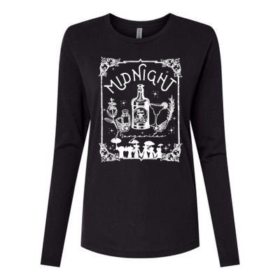 Midnight Margaritas Practical Magic Halloween Cocktails Womens Cotton Relaxed Long Sleeve T-Shirt