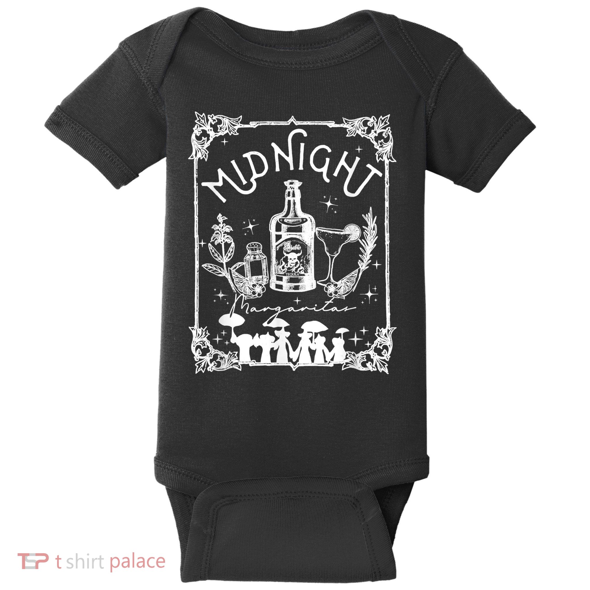 Midnight Margaritas Practical Magic Halloween Cocktails Baby Bodysuit