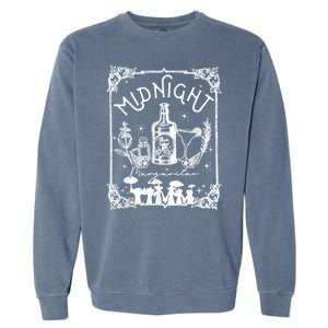 Midnight Margaritas Practical Magic Halloween Cocktails Garment-Dyed Sweatshirt