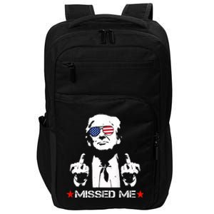 Missed Me Pro Trump 2024 Impact Tech Backpack