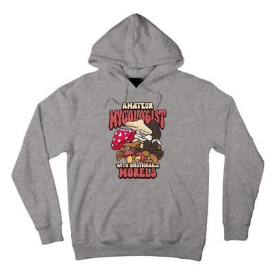 Morels Mushroom Picker Mushroom Farmer Mushroom Tall Hoodie