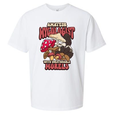 Morels Mushroom Picker Mushroom Farmer Mushroom Sueded Cloud Jersey T-Shirt