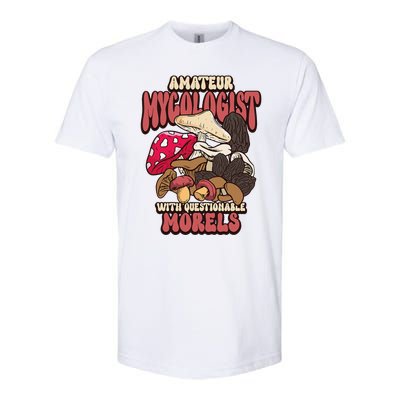 Morels Mushroom Picker Mushroom Farmer Mushroom Softstyle® CVC T-Shirt