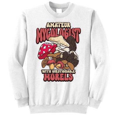 Morels Mushroom Picker Mushroom Farmer Mushroom Sweatshirt