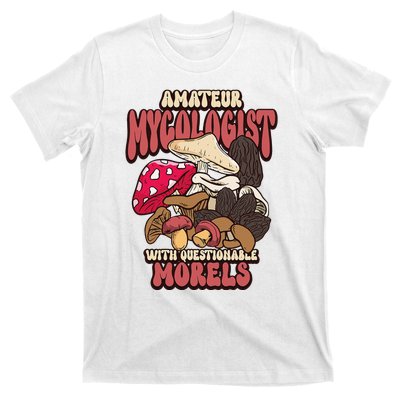 Morels Mushroom Picker Mushroom Farmer Mushroom T-Shirt