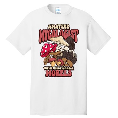 Morels Mushroom Picker Mushroom Farmer Mushroom Tall T-Shirt