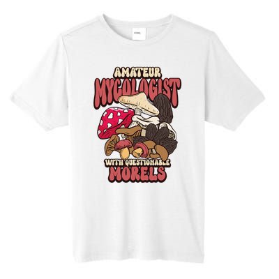 Morels Mushroom Picker Mushroom Farmer Mushroom Tall Fusion ChromaSoft Performance T-Shirt