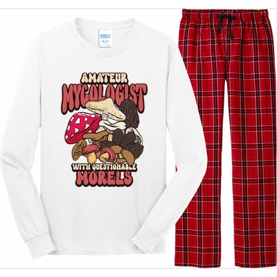 Morels Mushroom Picker Mushroom Farmer Mushroom Long Sleeve Pajama Set