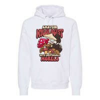 Morels Mushroom Picker Mushroom Farmer Mushroom Premium Hoodie