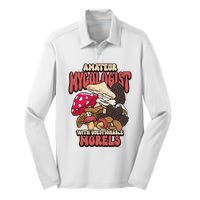 Morels Mushroom Picker Mushroom Farmer Mushroom Silk Touch Performance Long Sleeve Polo