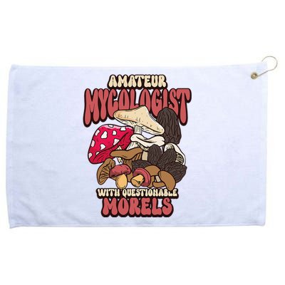 Morels Mushroom Picker Mushroom Farmer Mushroom Grommeted Golf Towel