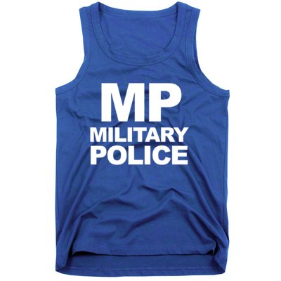 Mp Military Police Law Enforcet Military Police Gift Tank Top