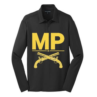 Mp Military Police Corps Silk Touch Performance Long Sleeve Polo