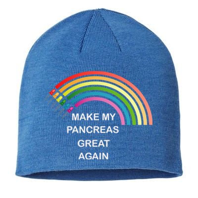 Make My Pancreas Great Diabetes Awareness Gift Sustainable Beanie