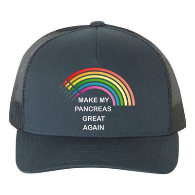 Make My Pancreas Great Diabetes Awareness Gift Yupoong Adult 5-Panel Trucker Hat