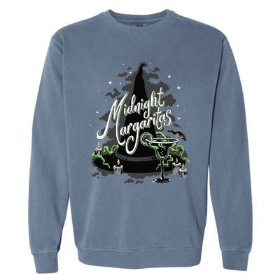 Midnight Margaritas Practical Magic Halloween Outfits Garment-Dyed Sweatshirt