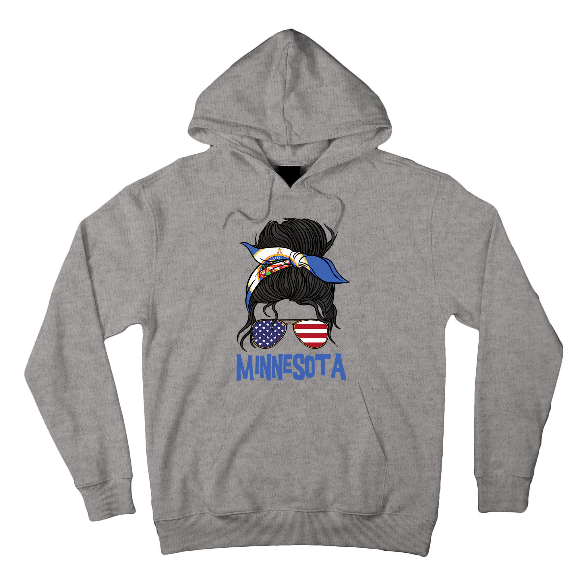 Minnesota Minnesota Proud State Flag Tall Hoodie