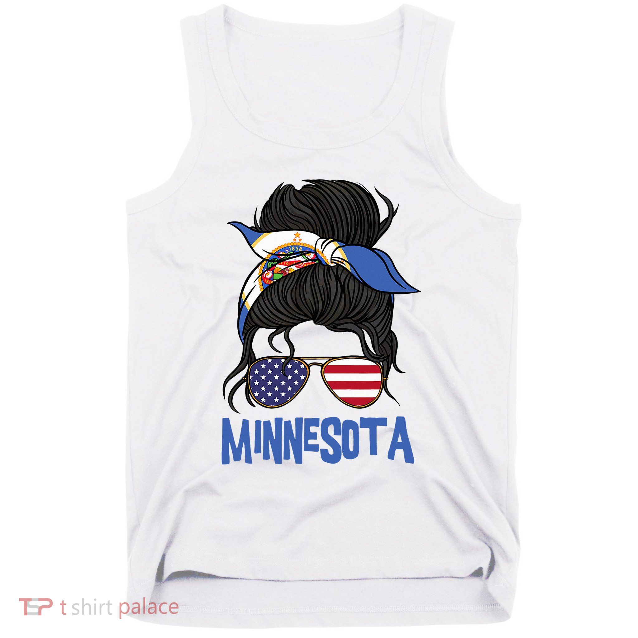 Minnesota Minnesota Proud State Flag Tank Top